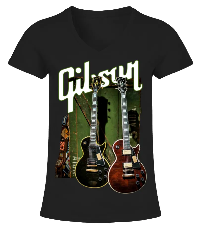 015 Gibson Les Paul Camiseta cuello pico Mujer