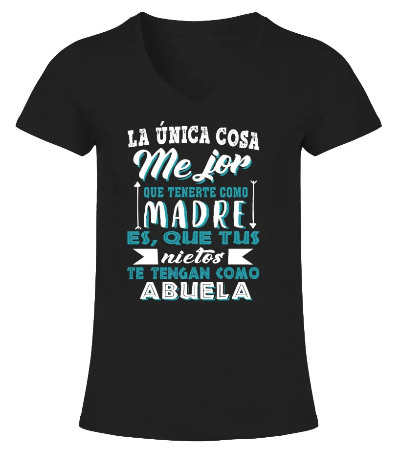 ABUELA - LA UNICA COSA Camiseta cuello pico Mujer