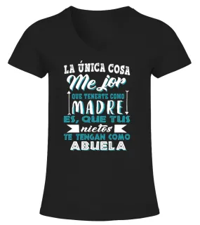 ABUELA - LA UNICA COSA Camiseta cuello pico Mujer