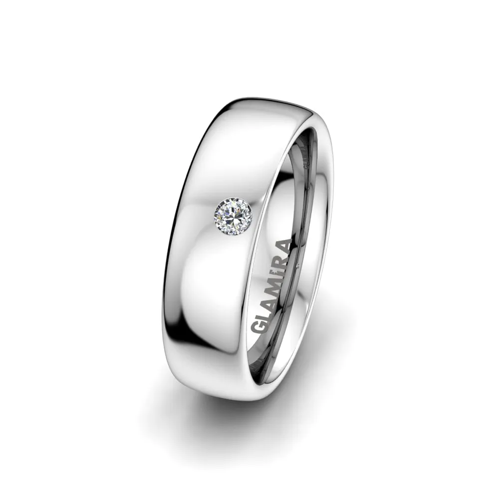 Anillo de boda Bright Glory 6 mm