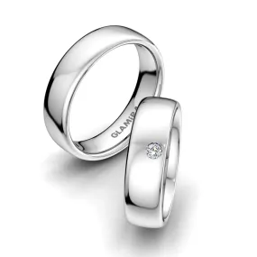 Anillo de boda Bright Glory 6 mm