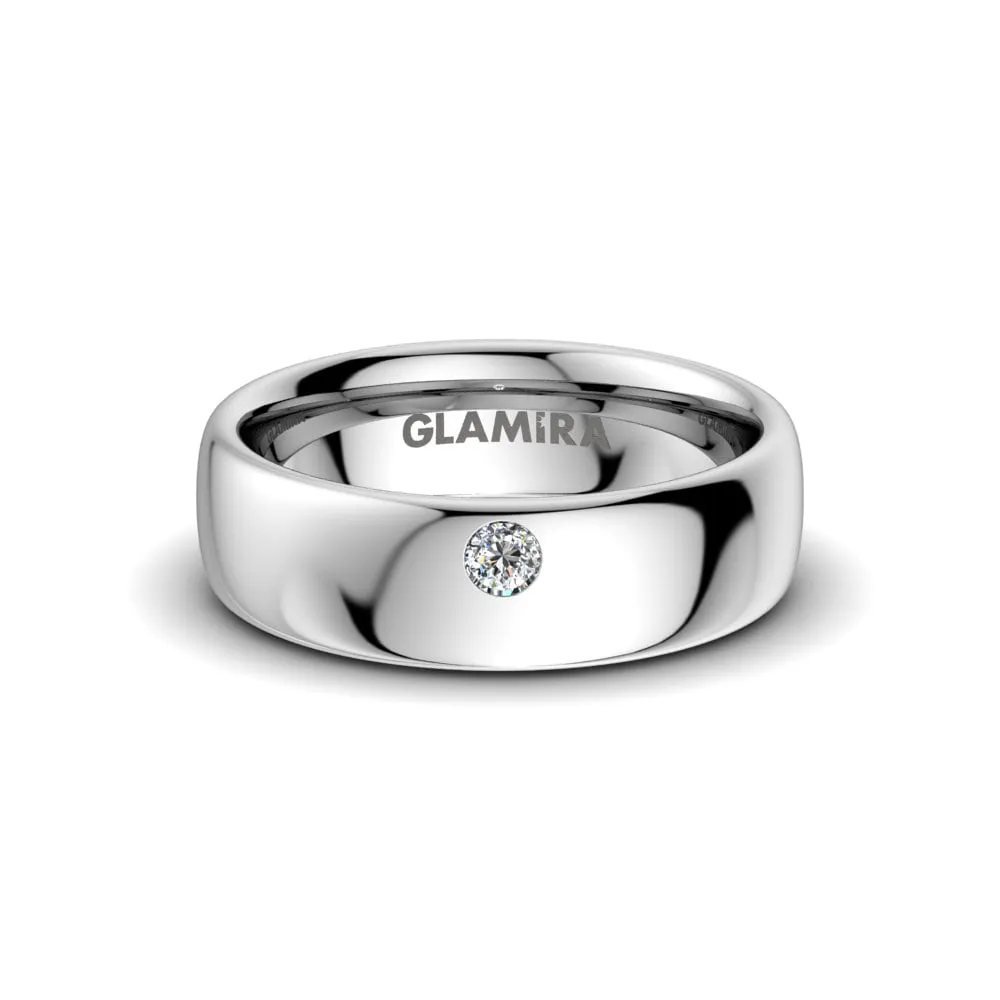 Anillo de boda Bright Glory 6 mm