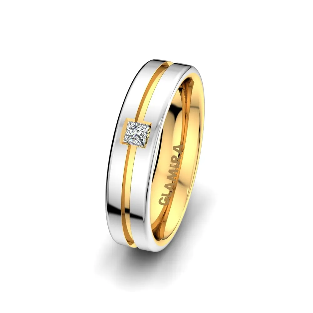 Anillo de boda Bright Queen 5 mm