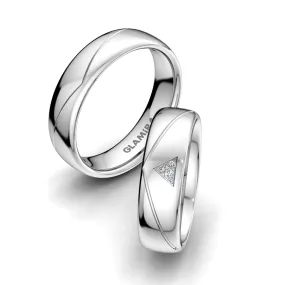 Anillo de boda Charming Element 6mm