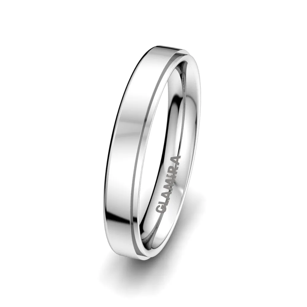 Anillo de boda Charming Glow 4 mm