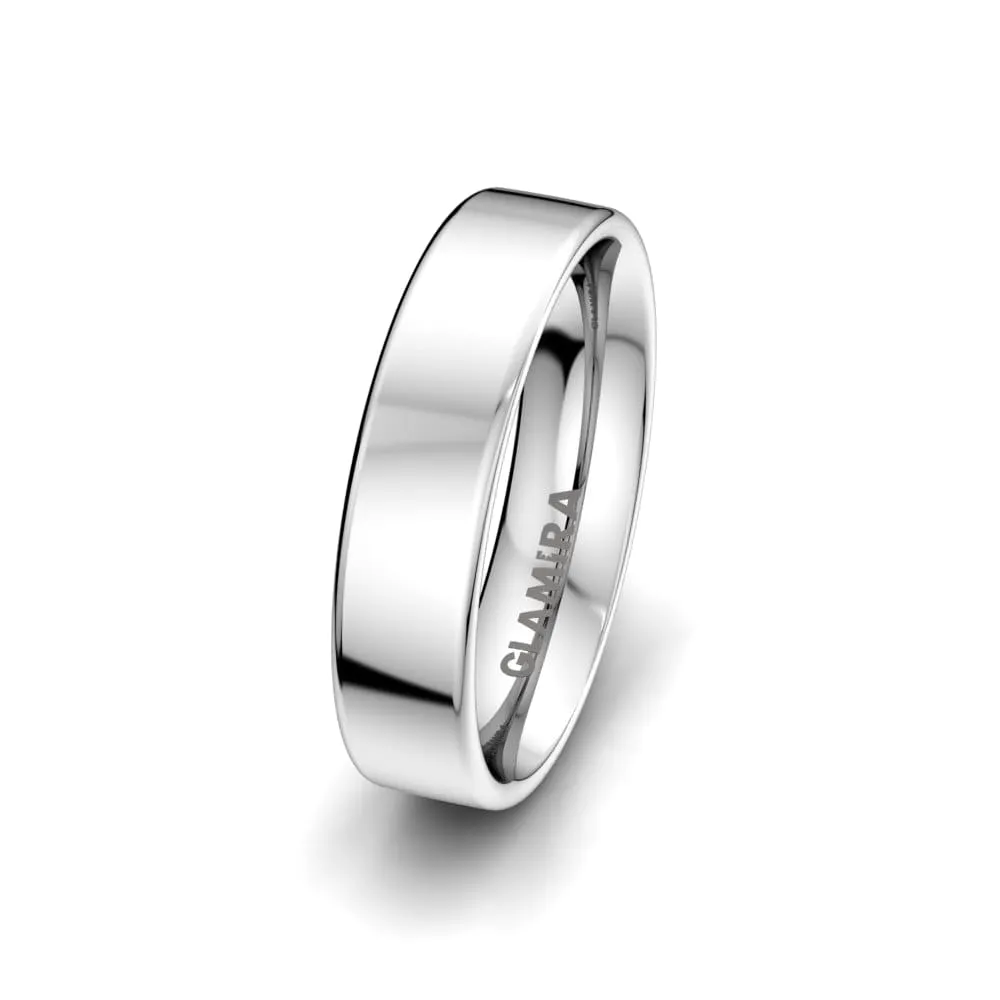 Anillo de boda White Light 5 mm