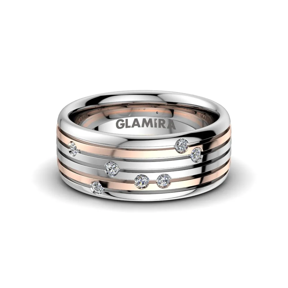 Anillo de mujer Charming Couple 8mm