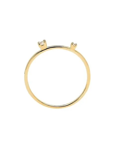 anillo p de paola kita gold