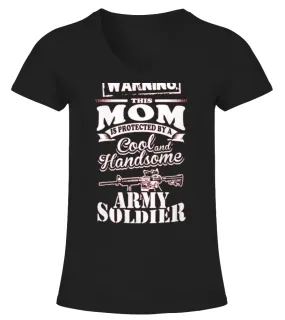 Army Mom LIMITED EDITION Camiseta cuello pico Mujer