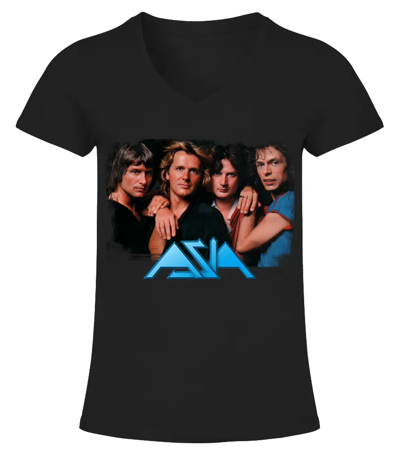 Asia Band BK (11) Camiseta cuello pico Mujer