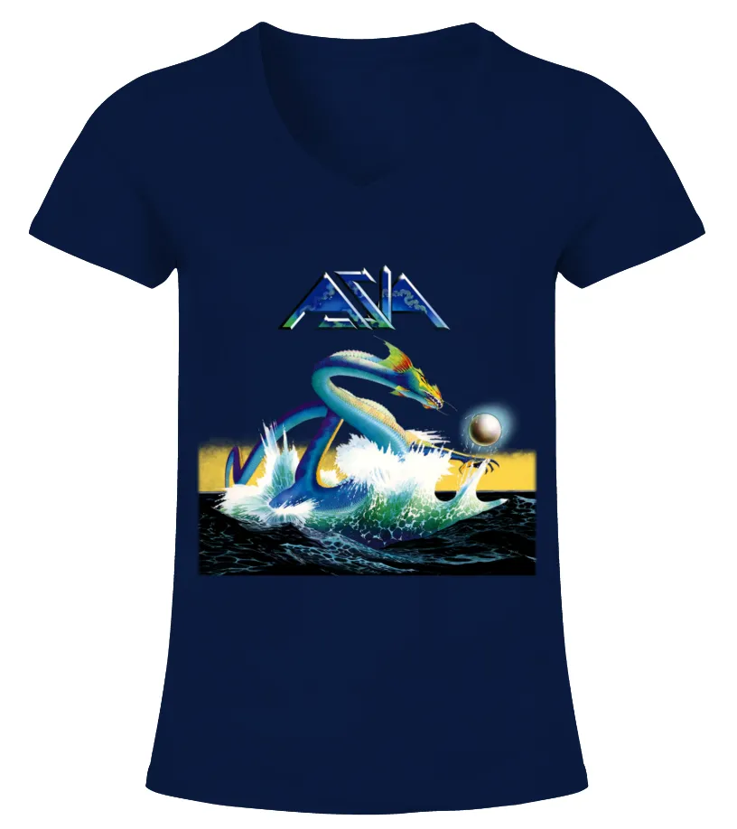 Asia Band NV (6) Camiseta cuello pico Mujer