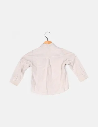 Benetton Camisa bicolor rayas