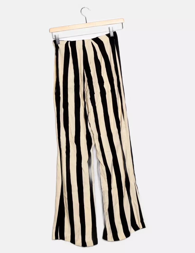 Bershka Pantalones de tela Rectos