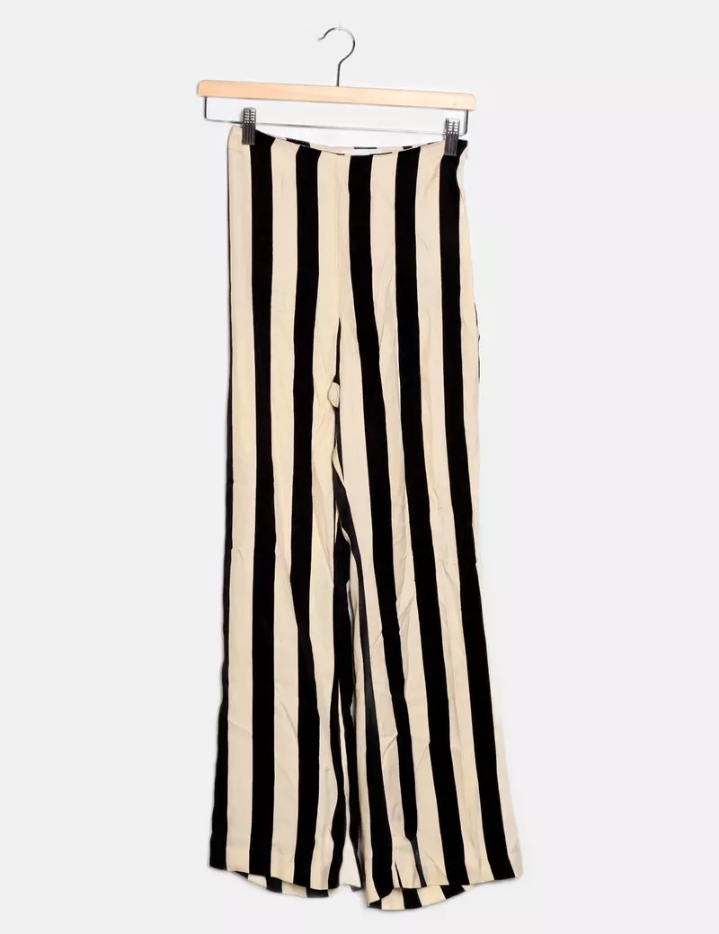 Bershka Pantalones de tela Rectos