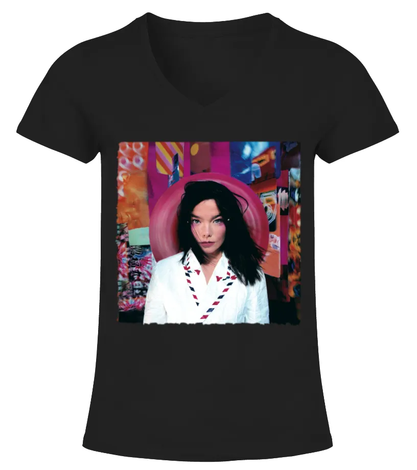 Bjork, 'Post' Camiseta cuello pico Mujer