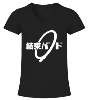 Bocchi the Rock Merch Camiseta cuello pico Mujer