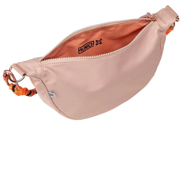 BOLSO MUJER  MUNICH DEEP HOBO CROSSBODY SOFT PINK