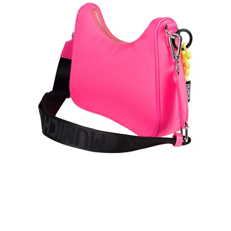 BOLSO MUJER  MUNICH MH CROSSBODY BAGUETTE FUCHSIA