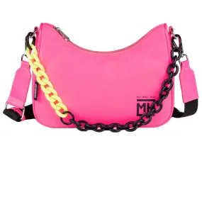 BOLSO MUJER  MUNICH MH CROSSBODY BAGUETTE FUCHSIA