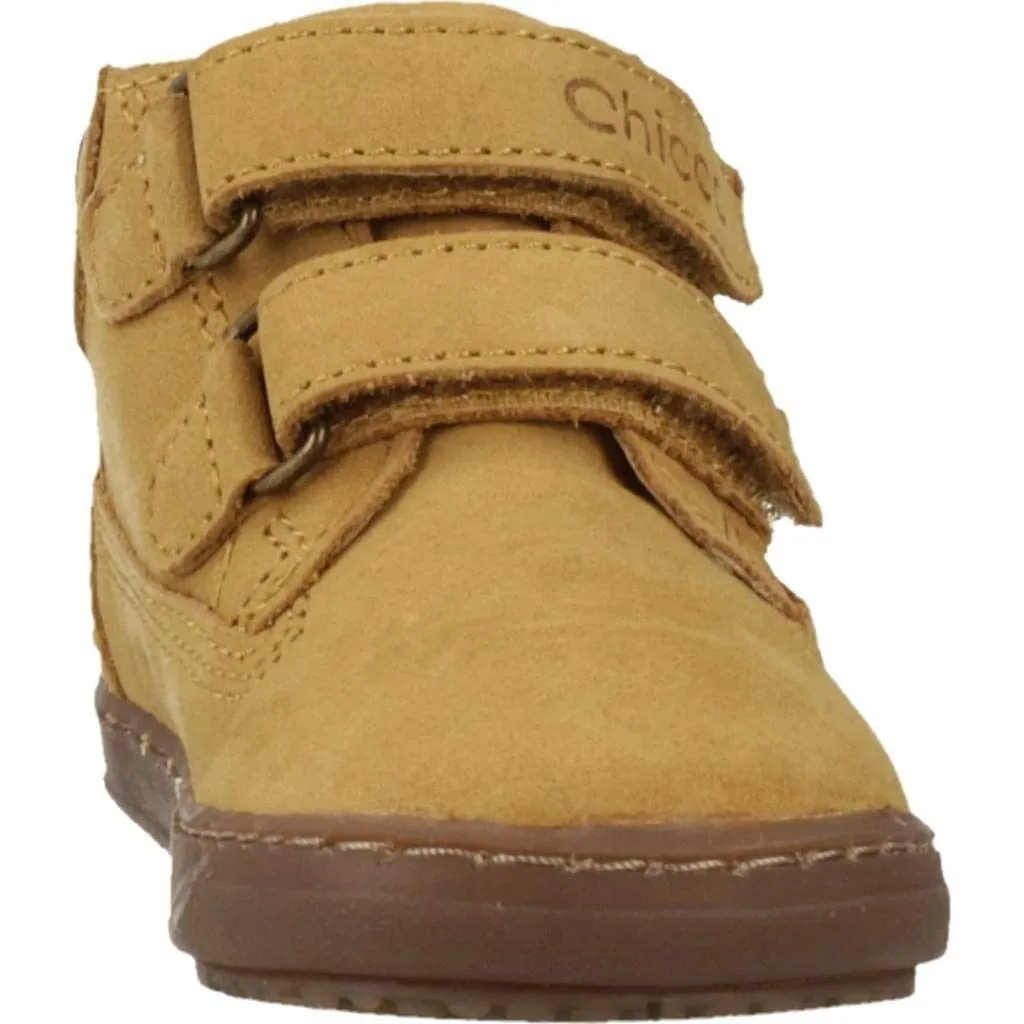 Botas De Piel Amarillo Mostaza De Niño Chicco 23485-18 (tallas De 18 A 23)