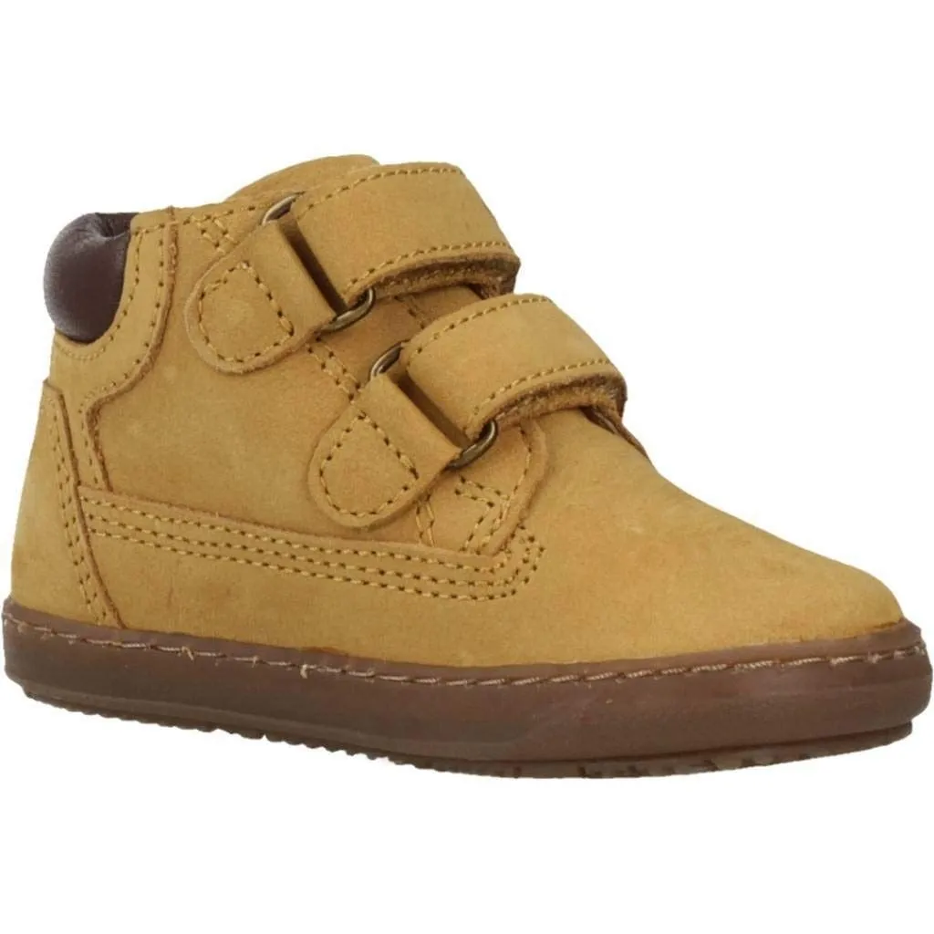 Botas De Piel Amarillo Mostaza De Niño Chicco 23485-18 (tallas De 18 A 23)