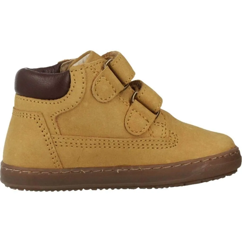 Botas De Piel Amarillo Mostaza De Niño Chicco 23485-18 (tallas De 18 A 23)