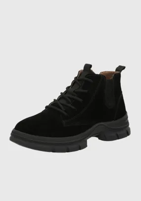 Botin Cuero Ehud Negro