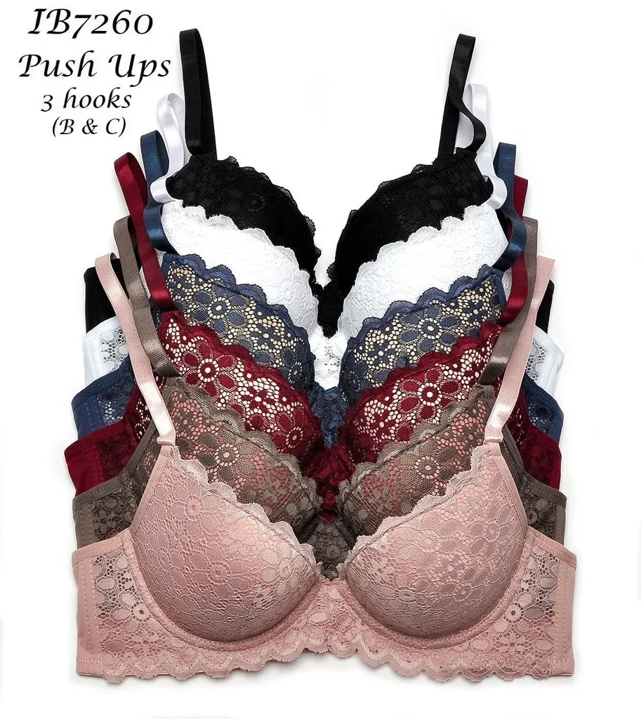 BRA PUSH UP TIRO 3 BROCHES IB7260