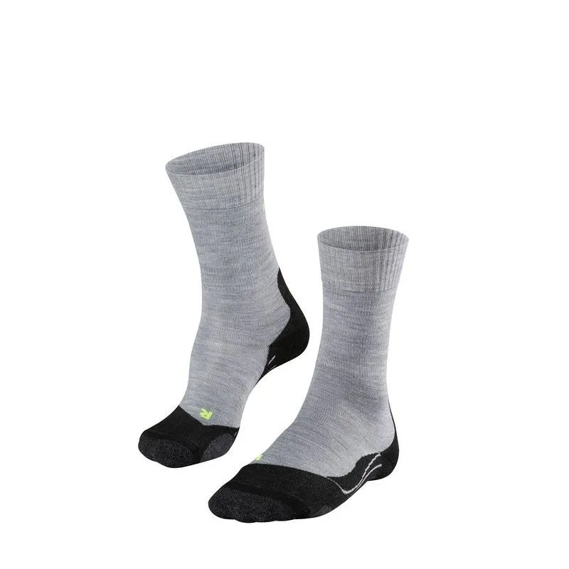 Calcetines de trekking Falke TK2 (gris claro) Hombres