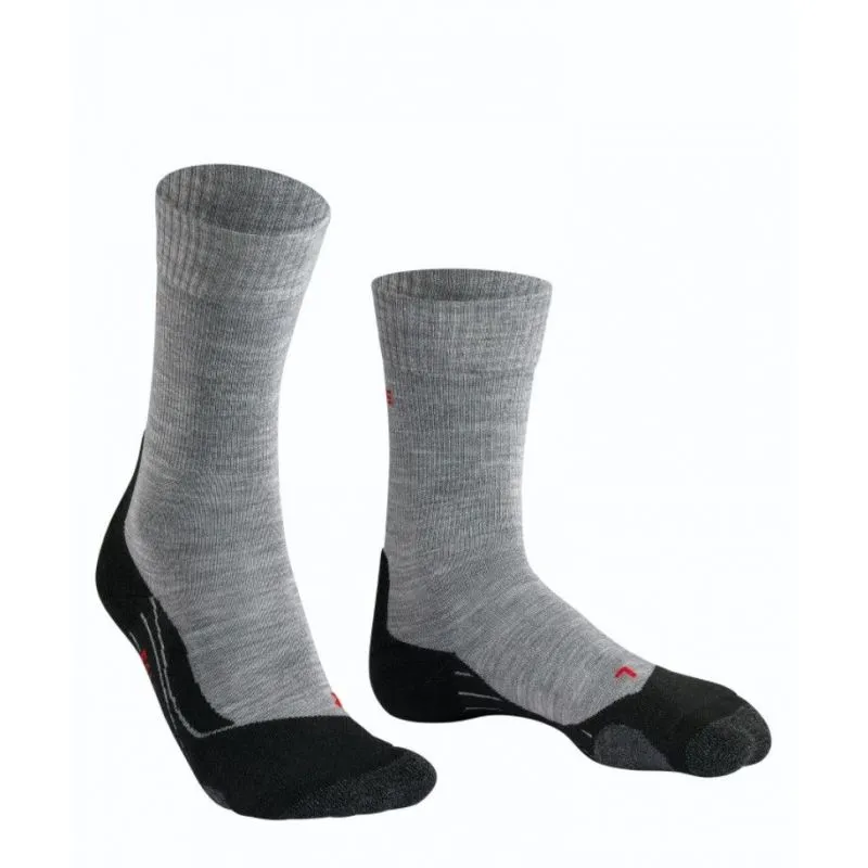 Calcetines de trekking Falke TK2 (gris claro) Hombres