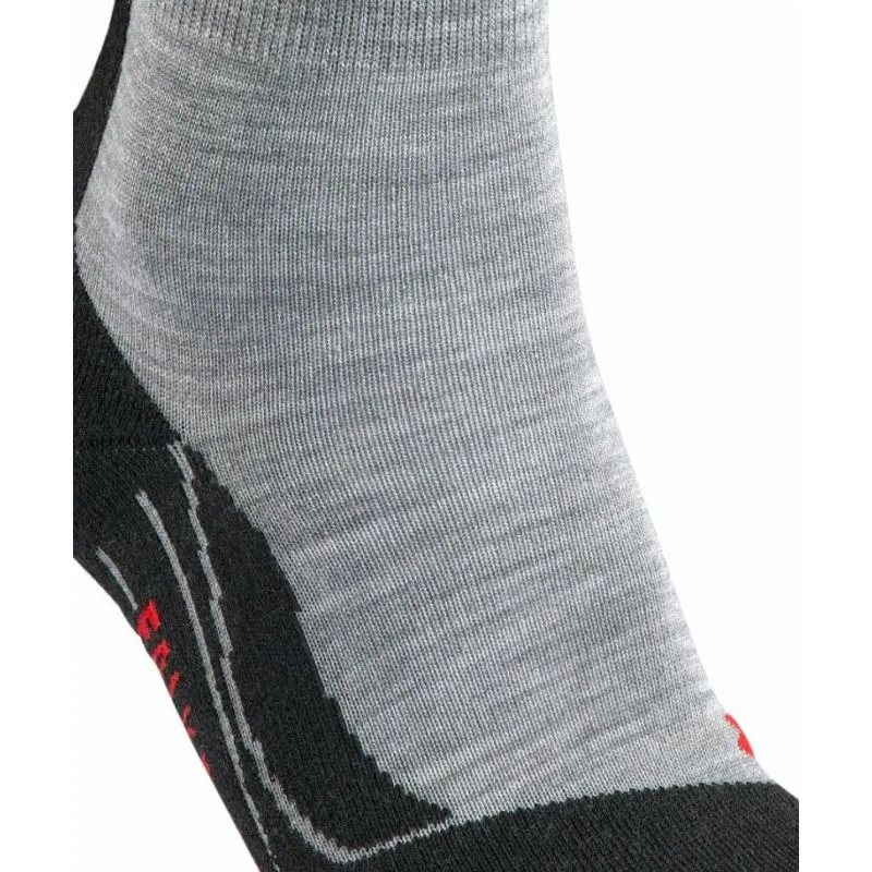 Calcetines de trekking Falke TK2 (gris claro) Hombres