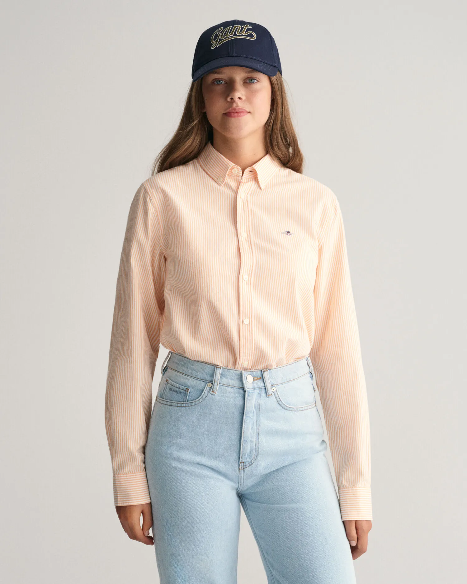 Camisa Oxford de rayas Teens