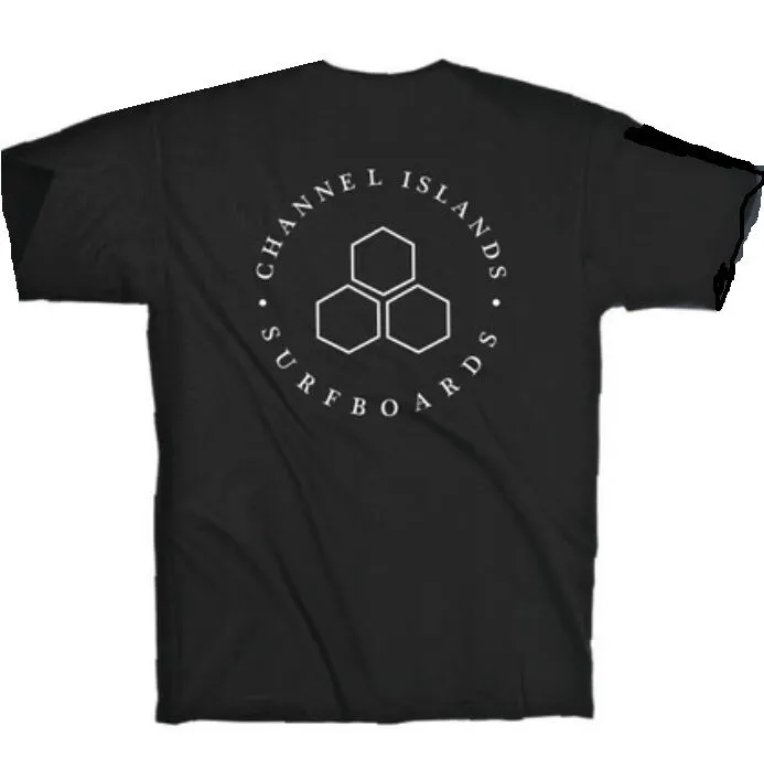 Camiseta Channel Islands Hex Circle 2.0 SS Black