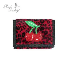 Cartera Pelo Cereza Roja