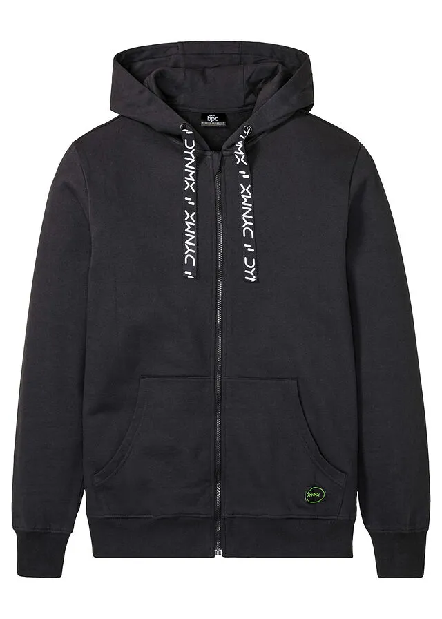 Chaqueta tipo sudadera con capucha Negro