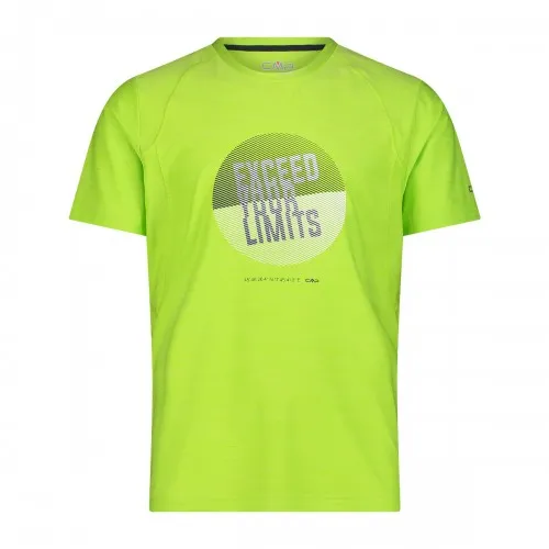 CMP Man T-Shirt 39T6547 Lime Melange