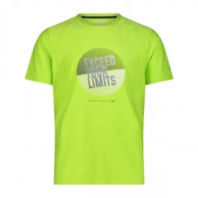 CMP Man T-Shirt 39T6547 Lime Melange