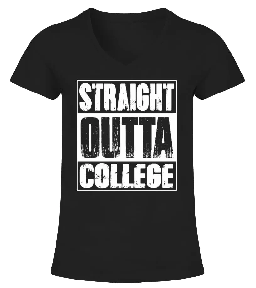 College Graduation Gift Shirt Camiseta cuello pico Mujer