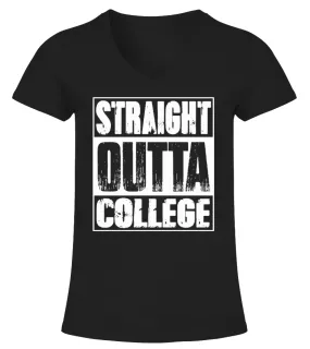 College Graduation Gift Shirt Camiseta cuello pico Mujer