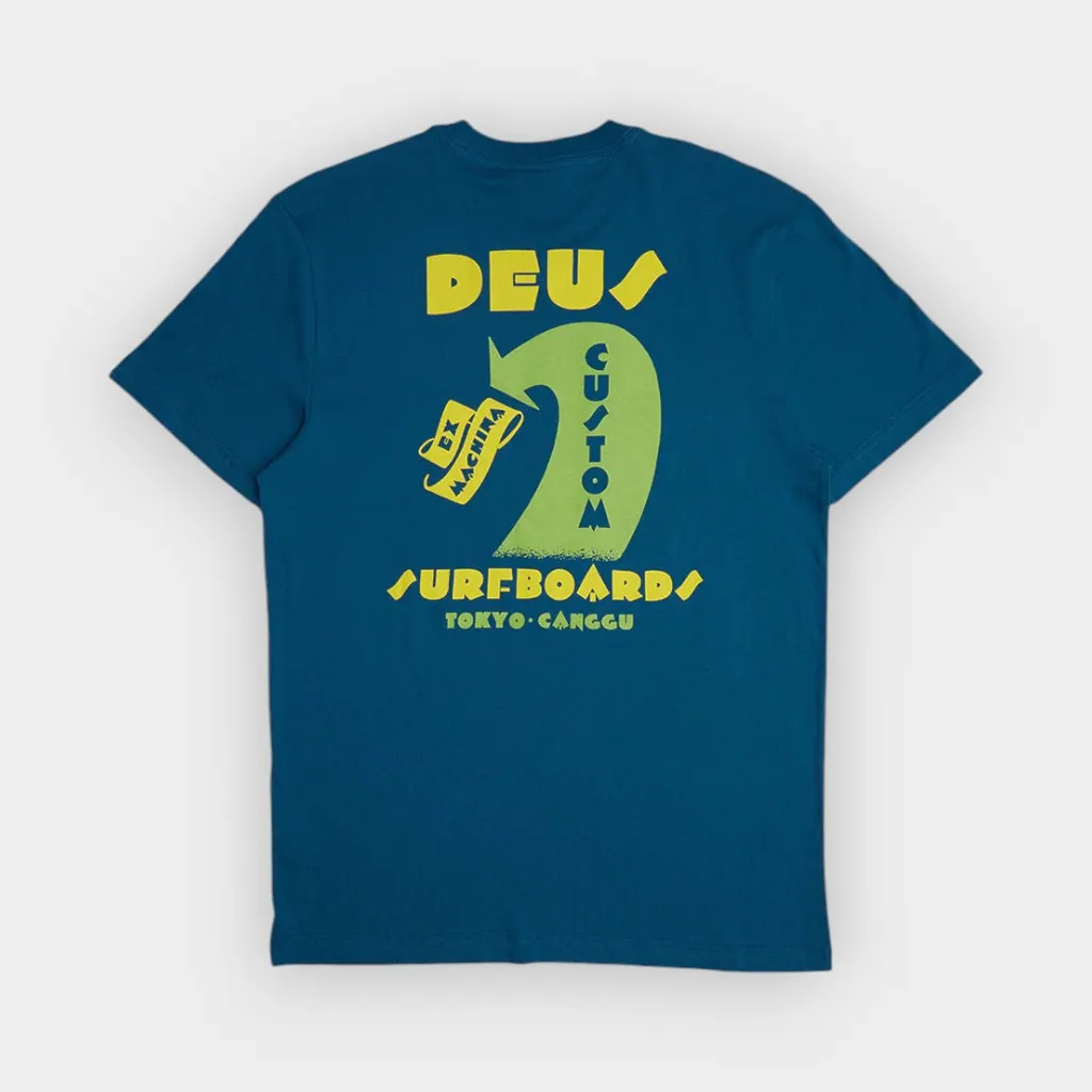 Deus Ex Machina – Camiseta Four feet moroccan blue