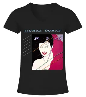 Duran Duran BK (1) Camiseta cuello pico Mujer