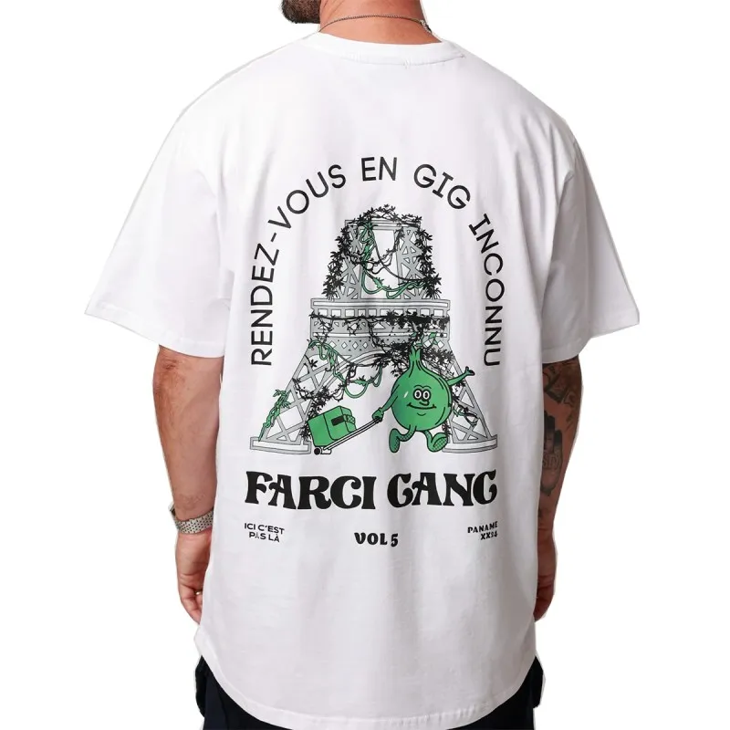 FARCI Gang5 White T-shirt