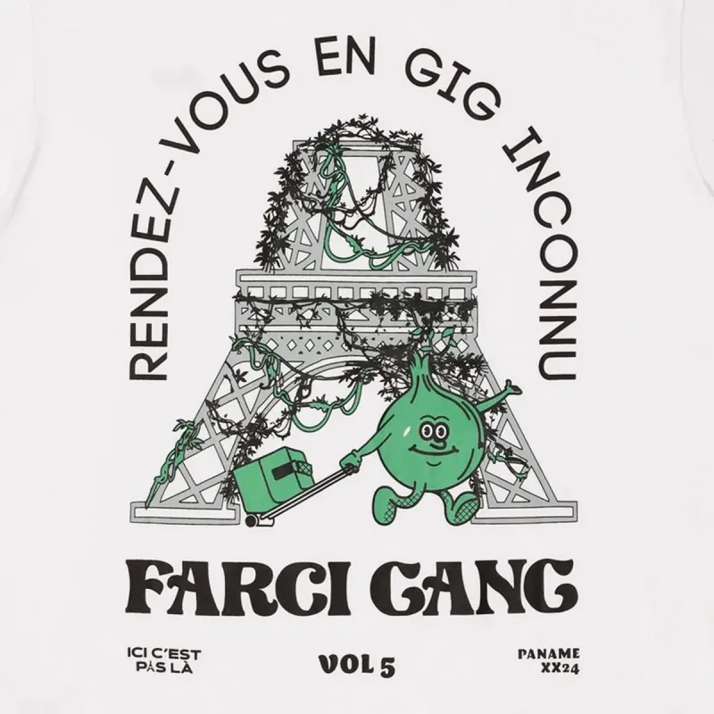 FARCI Gang5 White T-shirt