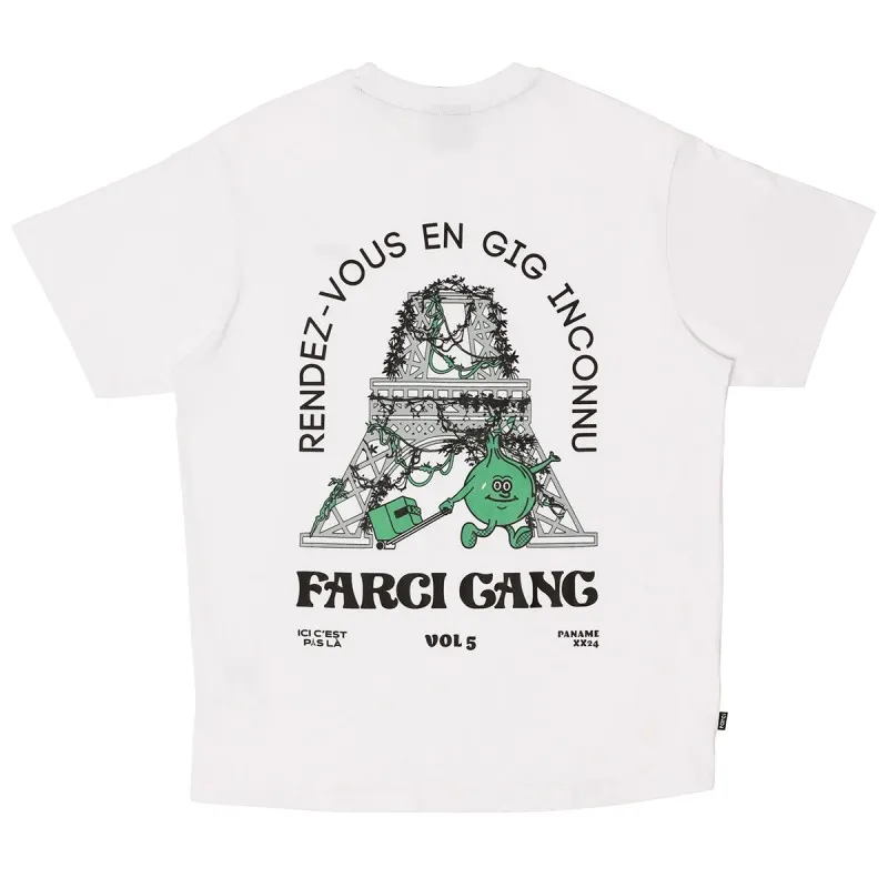 FARCI Gang5 White T-shirt