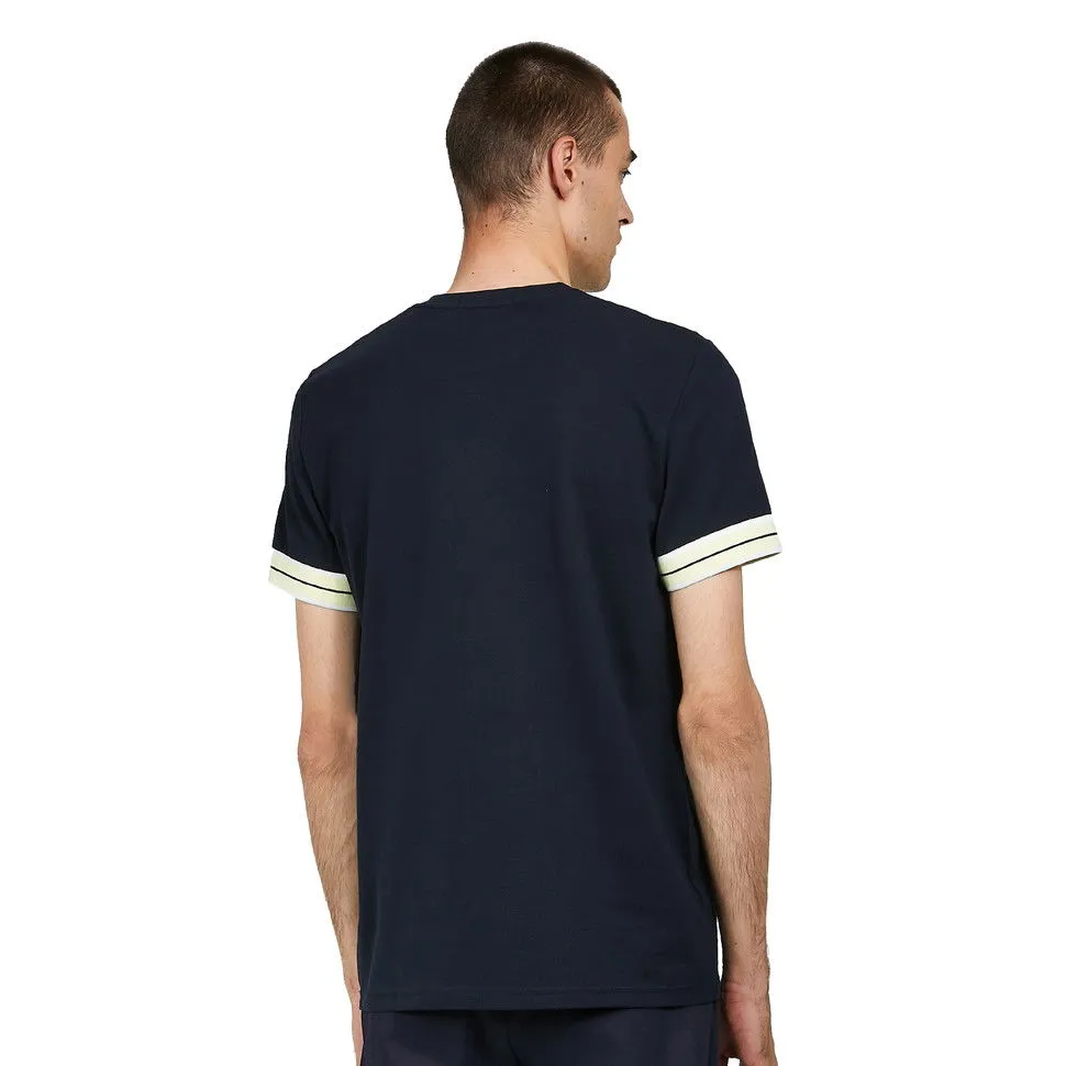 Fred Perry Tramline Tipped Pique T-Shirt