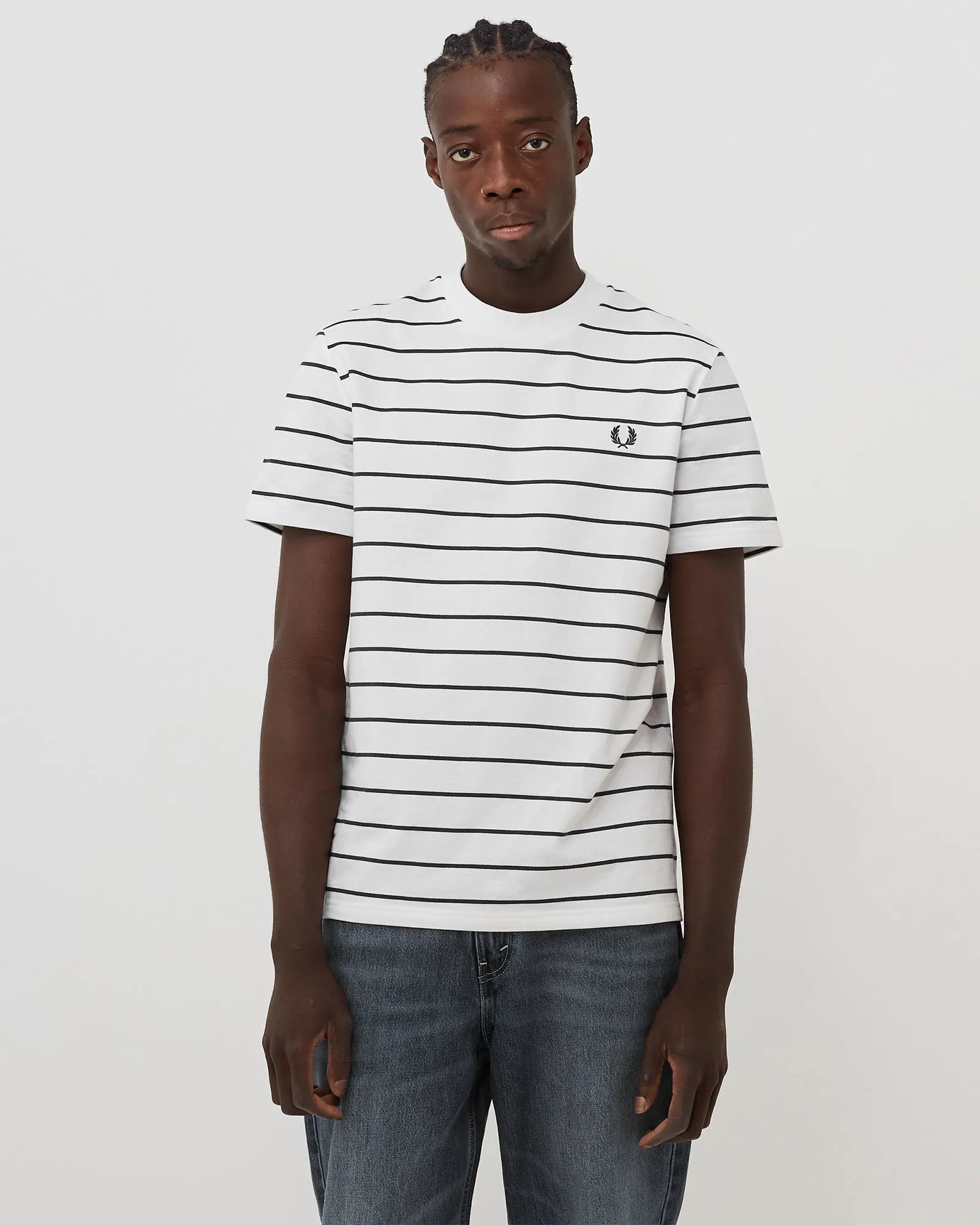 Fred Perry Two Colour Stripe T-Shirt