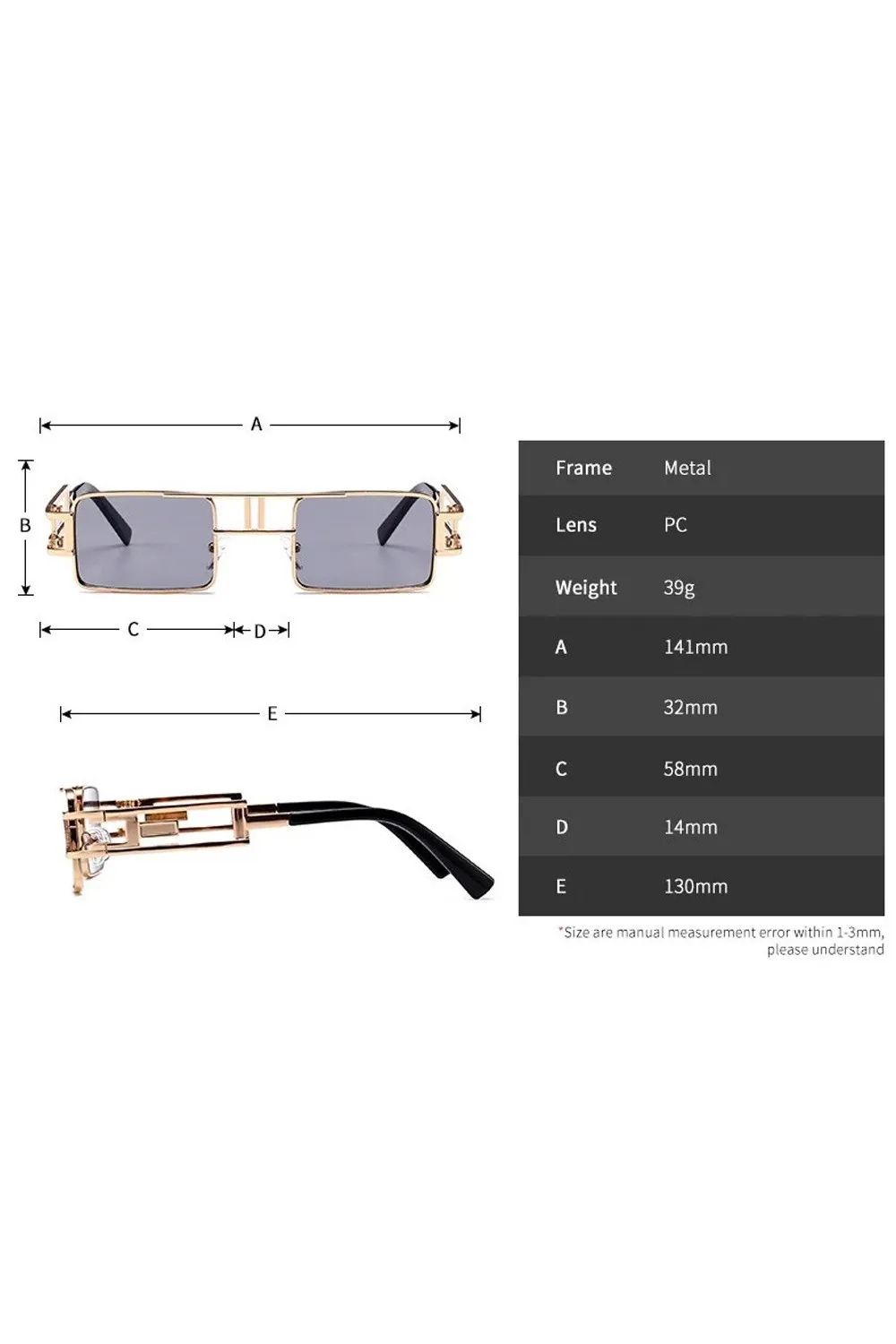 Gafas de sol Steampunk