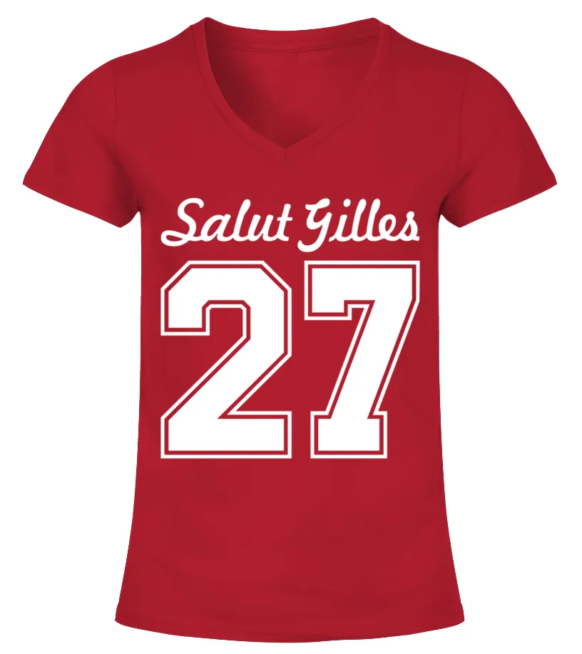 Gilles Villeneuve RD (11) Camiseta cuello pico Mujer