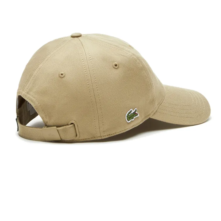 GORRA EN SARGA DE ALGODÓN ECOLÓGICO HOMBRE LACOSTE