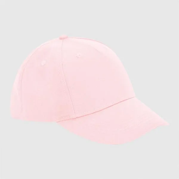 Gorra junior de algodón ecológico de 5 paneles 